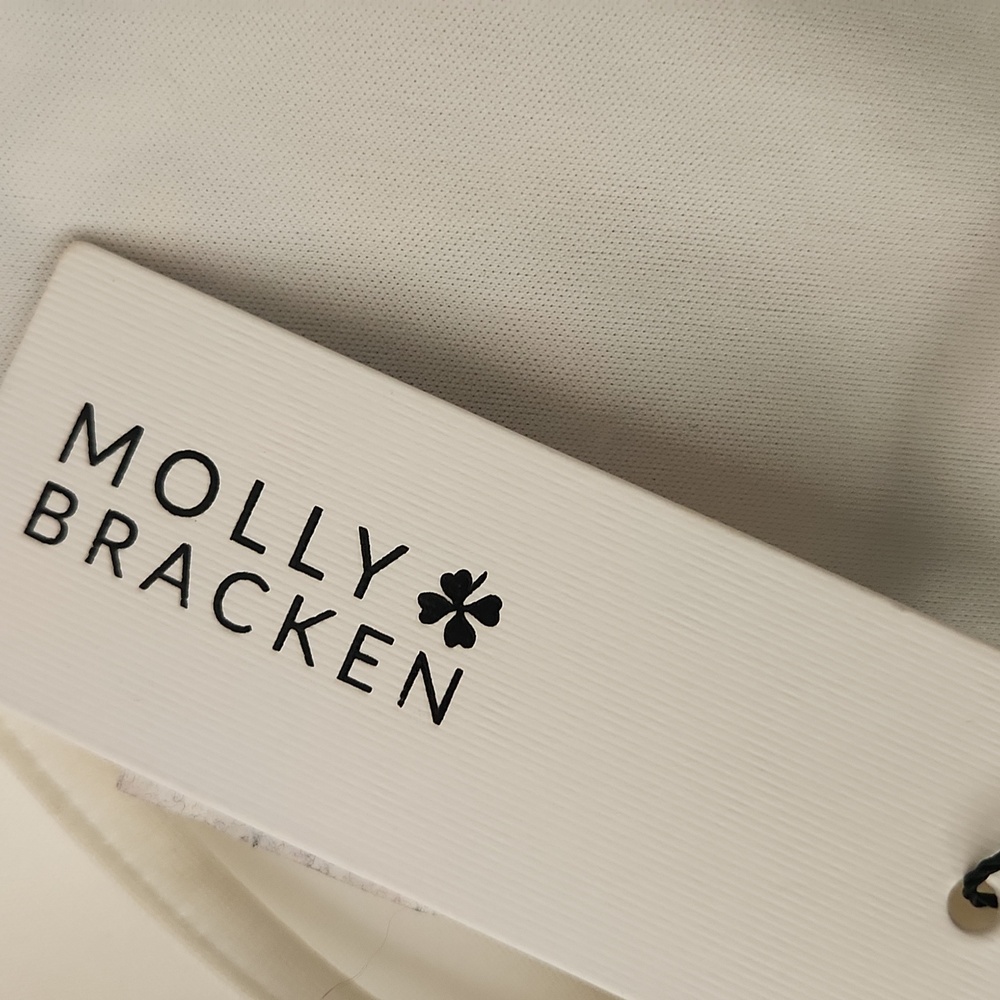 Molly Bracken Woven Embroidered Cropped Top - Picture 8 of 11